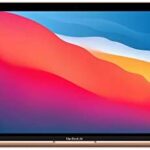 2020 Apple MacBook Air Laptop: Apple M1 Chip, 13” Retina Display, 8GB RAM, 256GB SSD Storage, Backlit Keyboard, FaceTime HD Camera, Touch ID. Works with iPhone/iPad; Gold