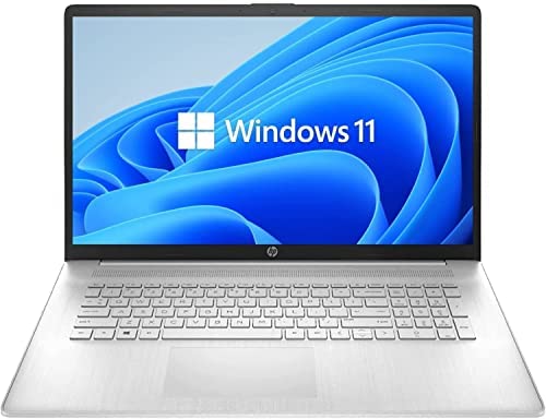 2022 Newest HP 17 Notebook Laptop, 17.3" HD Display, 11th Gen Intel Core i3-1115G4 Processor, 16GB DDR4 RAM, 1TB HDD, Webcam, HDMI, Wi-Fi, Bluetooth, Windows 11 Home, Silver
