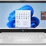 2022 Newest HP Notebook Laptop, 14" Full HD Display, AMD Ryzen 3 3250U Processor, 8GB DDR4 Memory, 512GB SSD Storage, Webcam, USB Type-C, RJ-45, HDMI, Windows 11 Home, Silver