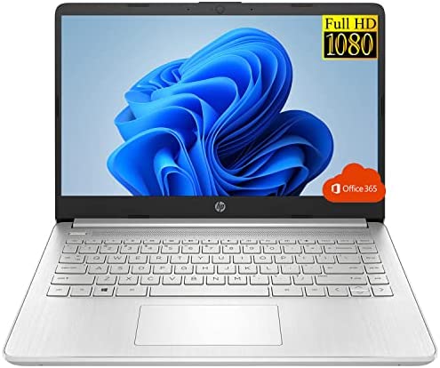 2022 Newest HP Premium Laptop, 14" FHD IPS LED Display, Intel Quad-Core Processor, Intel UHD Graphics, 16GB RAM, 1TB PCIe SSD, Bluetooth 5.0, Office 365 1-Year Subscription Included, Windows 11