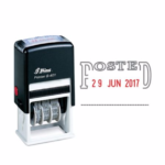 SHINY- POSTED SELF INK STAMP