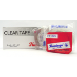 FLAMINGO CLEAR TAPE 3/4" X 25Y