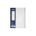 Deli-E38155- 1-12 Index(Grey)(Bag)