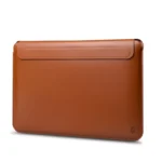 WIWU Men Women Ultra Slim Laptop Case Eco-friendly PU leather Laptop Sleeve Bag for Macbook Notebook 13 16 inch Carrying Bag Cover Zipper Free