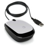 MOUSE HP X1200 WIRED MOUSE SILVER  2HY55AA#ABB