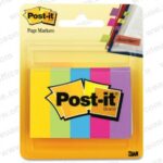 3M Post-it Page Markers 670-5AU, 5pads/pack, Assorted Ultra Colors