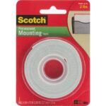 3M110 SCOTCH HEAVY DUTY MOUNTING TAPE 1/2 INCH X 75 INCH