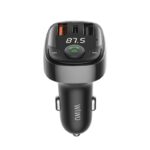 WiWU Portable 3 Ports Quick Charging USB Type C Car Charger for iPhone PD & QC Cell Phone Wireless Car Chargers