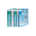 DELI A4 TRANSPARENT DISPLAY BOOK 20 POCKETS