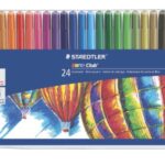 Staedtler Noris Club Fibre-tip Pens 24 Assorted Colours 325 WP24