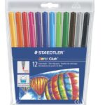 Staedtler 325 Noris Club Colour Fibre Tip Pens 12 Pack