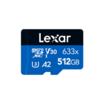 Lexar® High-Performance 633x microSDHC™/microSDXC™ UHS-I Card BLUE Series