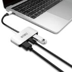 WiWU Alpha C2H 3 in 1 USB Type C HUB to 1080P 4K USB 3 in 1 USB C HUB Converter Adapter Cable