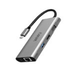 WIWU Alpha A11312H 10 in 1 USB-C Hub adapter type c docking station with 3*USB 2* HDMI 3.5mm audio VGA RJ45 card reader