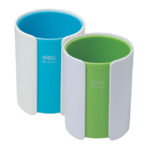 Deli Pen Stand Soft-Colors New Style(Assorted)