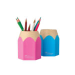 Deli Students Pen Holder - Pink/Blue