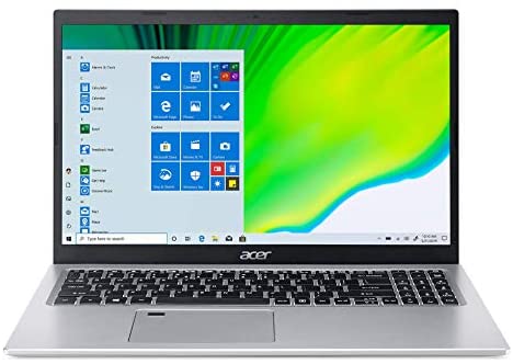 Acer Aspire 5 A515-56-50RS, 15.6" Full HD IPS Display, 11th Gen Intel Core i5-1135G7, Intel Iris Xe Graphics, 8GB DDR4, 256GB NVMe SSD, WiFi 6, Fingerprint Reader, Backlit Keyboard