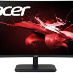 Acer ED270R Sbiipx 27" 1500R Curved Zero-Frame Full HD (1920 x 1080) Gaming Monitor with AMD FreeSync Technology | 165Hz | 5ms (G to G) | Display Port & 2 x HDMI 1.4 Ports