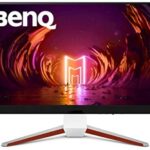 BenQ MOBIUZ EX3210U 32” 4K IPS Gaming Monitor, 144Hz 1ms, HDR600, True 10-bit, HDMI 2.1 (48Gbps), 98% P3, 99% Adobe RGB, FreeSync Premium Pro, Eye-Care, Microphone, Built-in Speaker, Remote Control