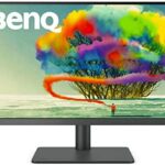 BenQ PD2705U 27 inch 4K UHD IPS Monitor USB-C, 99% sRGB and Rec.709, HDR10, Ergonomic Design, Eye-Care, Built-in Speakers