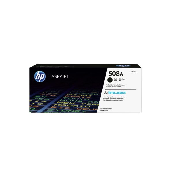 HP 508A Black Original LaserJet Toner Cartridge (CF360A)