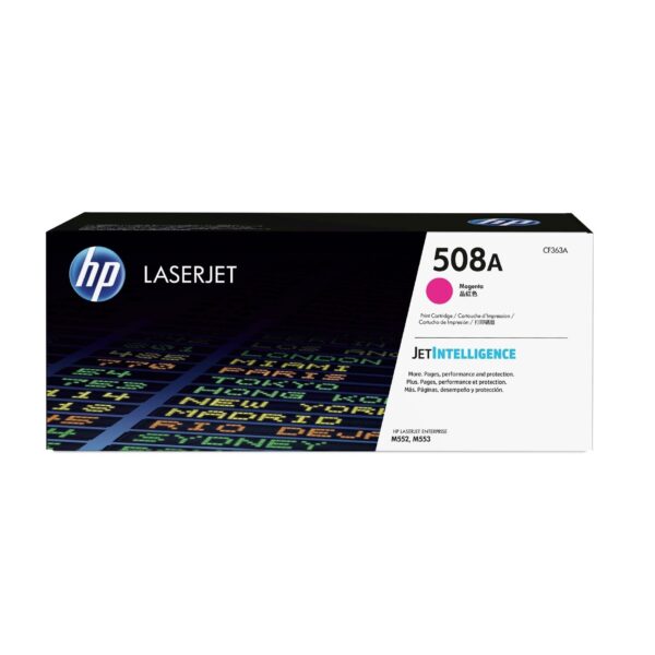 HP 508A Magenta Original LaserJet Toner Cartridge (CF363A)