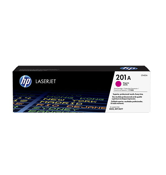HP 201A Magenta Original LaserJet Toner Cartridge CF403A