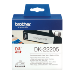 BROTHER WHITE PAPER TAPE DK22205