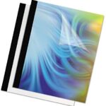 FEL5222801 - Fellowes Thermal Presentation Covers - 1/4, 60 Sheets, Black
