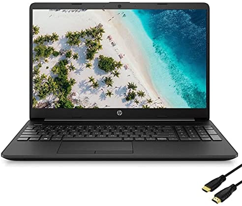 HP 15 Inch Business and Student FHD IPS Display Laptop Intel Celeron N4020, Upto 9 Hours Battery Life Windows 10 S, with HDMI Cable 1Year Office 365 Included (8GB | 256GB SSD, Inter Celeron N4020)