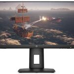 HP 24" FHD 144Hz 1ms GTG IPS LED FreeSync Gaming Monitor (X24ih) - Black
