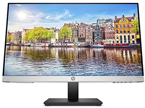 HP 24mh FHD Monitor - Computer Monitor with 23.8-Inch IPS Display (1080p) - Built-In Speakers and VESA Mounting - Height/Tilt Adjustment for Ergonomic Viewing - HDMI and DisplayPort - (1D0J9AA#ABA)