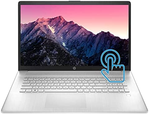 HP Pavilion Laptop (2021 Latest Model), 17.3" HD+ Narrow Bezel Touchscreen, AMD Ryzen 5 5500U Processor (Beats i7-1185G7), 32GB RAM, 1TB SSD, Long Battery Life, Win 10