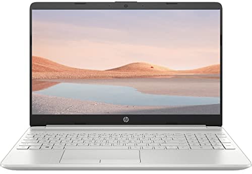 HP Pavilion Laptop (2022 Model), 15.6" HD Display, Intel Celeron Quad-Core Processor, 8GB DDR4 RAM, 128GB SSD, Online Conferencing, Webcam, HDMI, WiFi, Bluetooth, Windows 11
