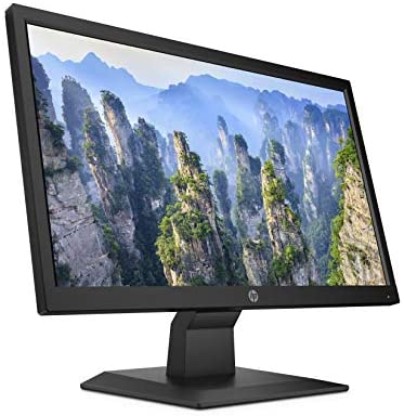 HP V20 HD+ Monitor | 19.5-inch Diagonal HD+ Computer Monitor with TN Panel and Blue Light Settings | HP Monitor with Tiltable Screen HDMI and VGA Port | (1H848AA#ABA), Black