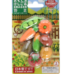 Iwako Japanese Vegetable Eraser Set