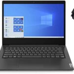 New Lenovo Ideapad 3 Premium Laptop, 14" HD Display, Intel Pentium Gold 6405U 2.4 GHz, 8GB DDR4 RAM, 128GB PCIe SSD, WiFi, Bluetooth 5.0, HDMI, Win10 Home, Available Upgrade to Win11 Home, Black