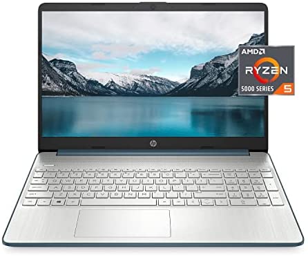 Newest 2022 HP 15.6" FHD Micro-Edge Laptop, AMD Ryzen 5 5500U 6-core(Beat i7-1160G7, up to 4GHz), 16GB RAM, 512GB PCIe SSD, AMD Radeon Graphics, WiFi, HDMI, Windows 11 + Ghost Manta Accessories