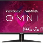 ViewSonic OMNI VX2768-2KP-MHD 27 Inch 1440p 1ms 144Hz IPS Gaming Monitor with FreeSync Premium, Eye Care, HDMI and DisplayPort