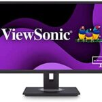 ViewSonic VG3456 34 Inch 21:9 UltraWide WQHD 1440p Monitor with Ergonomics Design USB Type C Docking Built-In Gigabit Ethernet for Home and Office