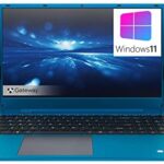 [Windows 11] Gateway 15.6" FHD Ultra Slim Laptop Computer, Quad-Core AMD Ryzen 7 3700U up to 4.0GHz (Beat i7-8565U), 8GB DDR4 RAM, 512GB SSD, Fingerprint Scanner, HDMI, Type-C, 64GB Flash Drive, Blue