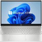 [Windows 11 Pro] 2022 Newest HP Pavilion Laptop, 15.6" Full HD Screen, Intel Core i7-1195G7 Processor, 32GB RAM, 1TB PCIe SSD, Backlit Keyboard, HDMI, Wi-Fi 6, Fingerprint Reader, Silver