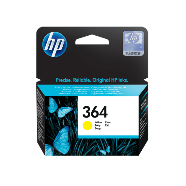 HP 364 Yellow Original Ink Cartridge (CB320EE)