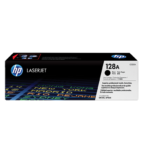 HP 128A Black Original LaserJet Toner Cartridge (CE320A