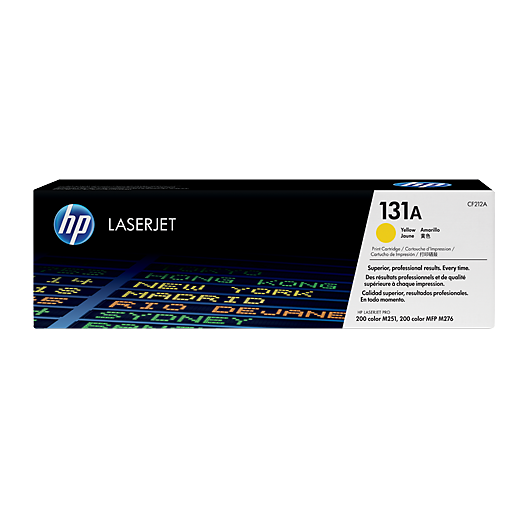 HP 131A Yellow Original LaserJet Toner Cartridge (CF212A)