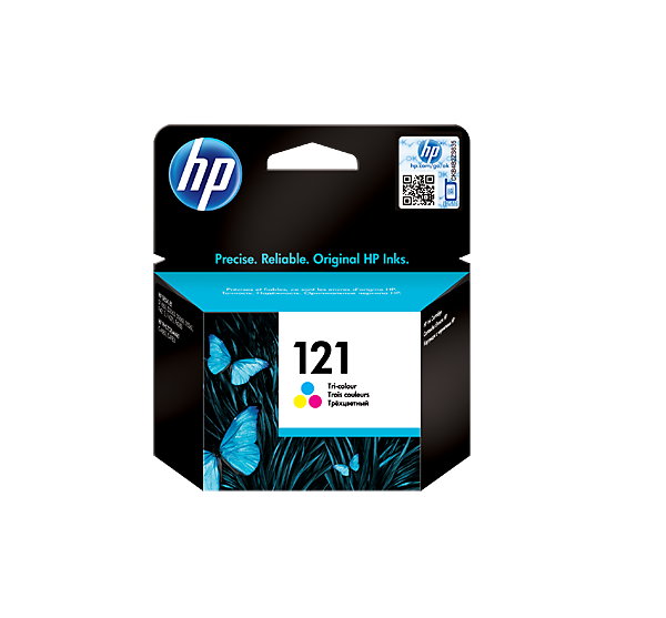 HP 121 Tri-color Original Ink Cartridge (CC643HE)