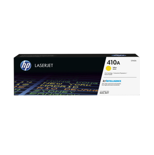 HP 410A Yellow Original LaserJet Toner Cartridge (CF412A)