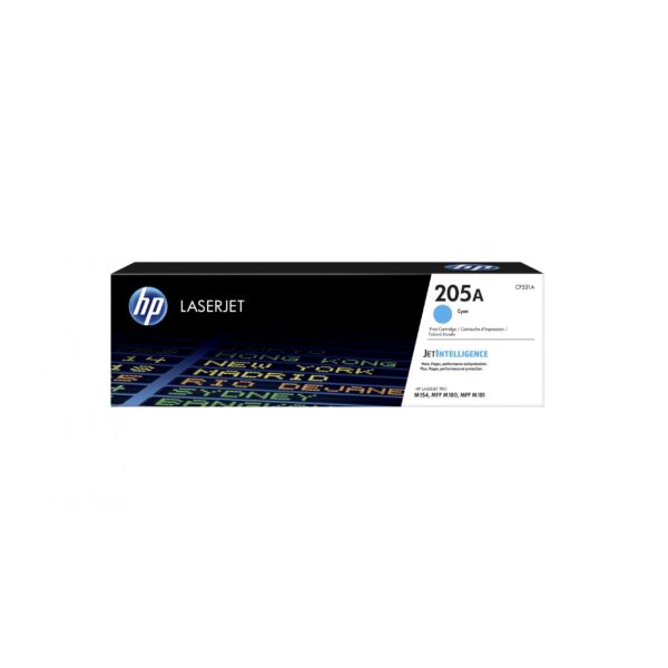 HP 205A Cyan Original LaserJet Toner Cartridge (CF531A)