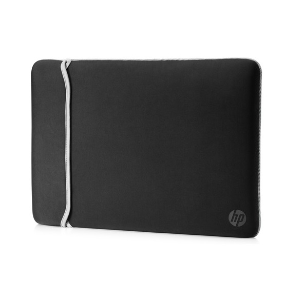BAG.HP 14''BLACK/SILVER CHORME SLEEVE 2UF61AA