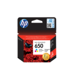 HP 650 Tri-color Original Ink Advantage Cartridge